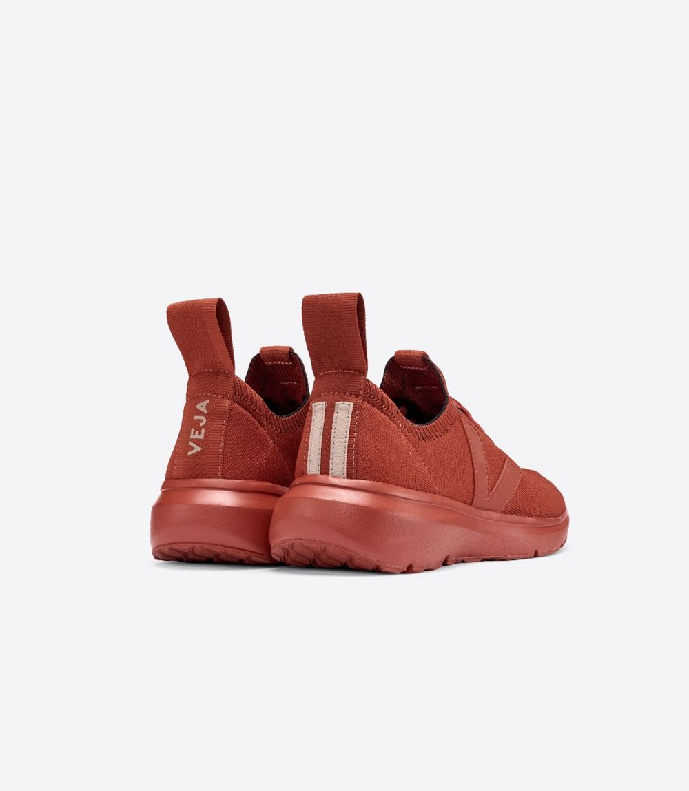 Veja Sneakers Womens - V-knit X Rick Owens - Red - 3075VONYR